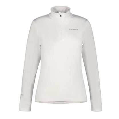 White - Front - Icepeak Womens-Ladies Ferndale Base Layer Top