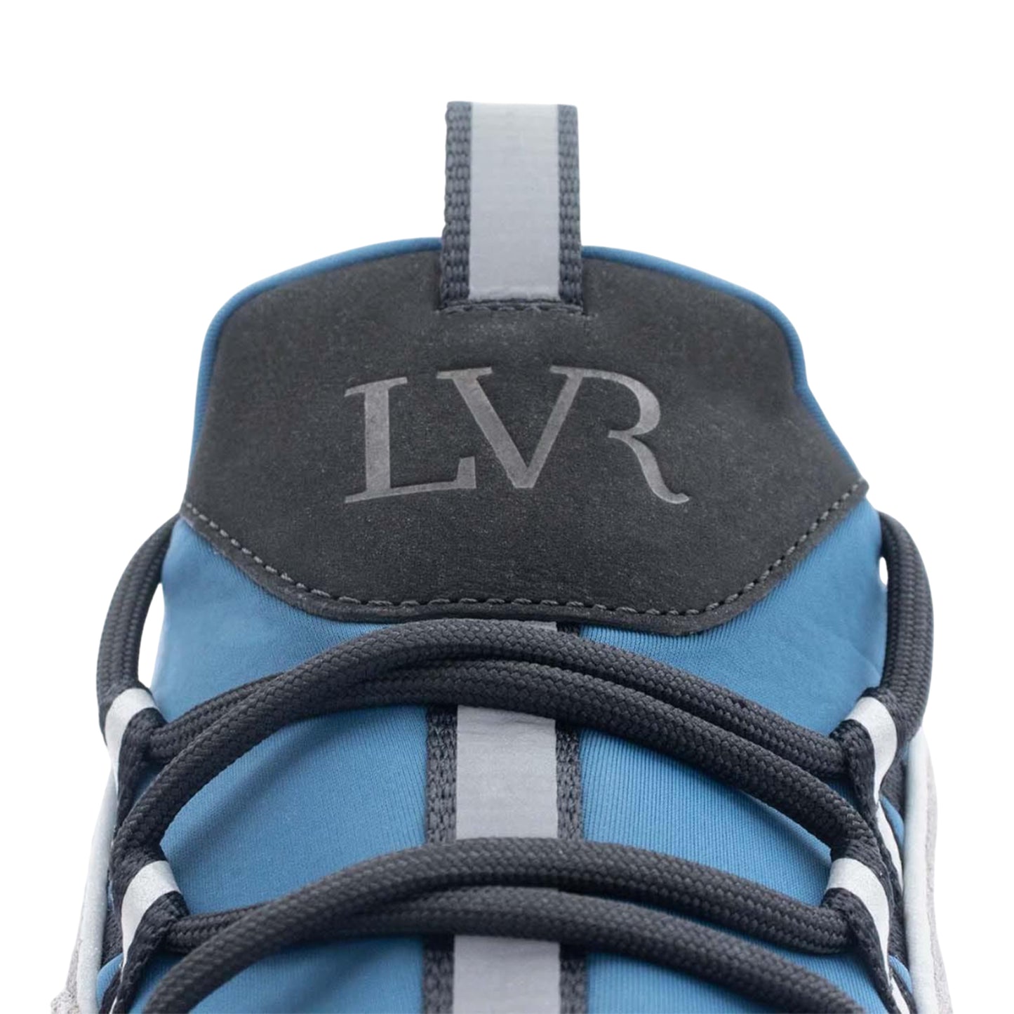 Navy - Back - Lavair Mens Creator 2.0 Suede Trainers