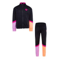 Black - Back - Converse Childrens-Kids Colour Block Tricot Tracksuit