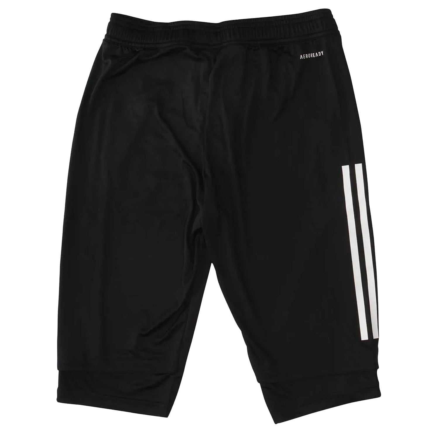 Black-White - Back - Adidas Childrens-Kids Condivo 20 3-4 Shorts