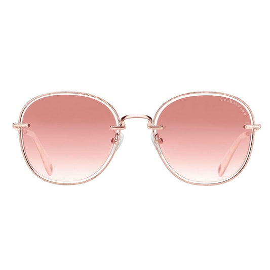 Pink - Front - Thomas Sabo Unisex Adult Mia Square Mirrored Sunglasses