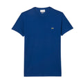 Dark Blue - Front - Lacoste Mens Pima Cotton T-Shirt