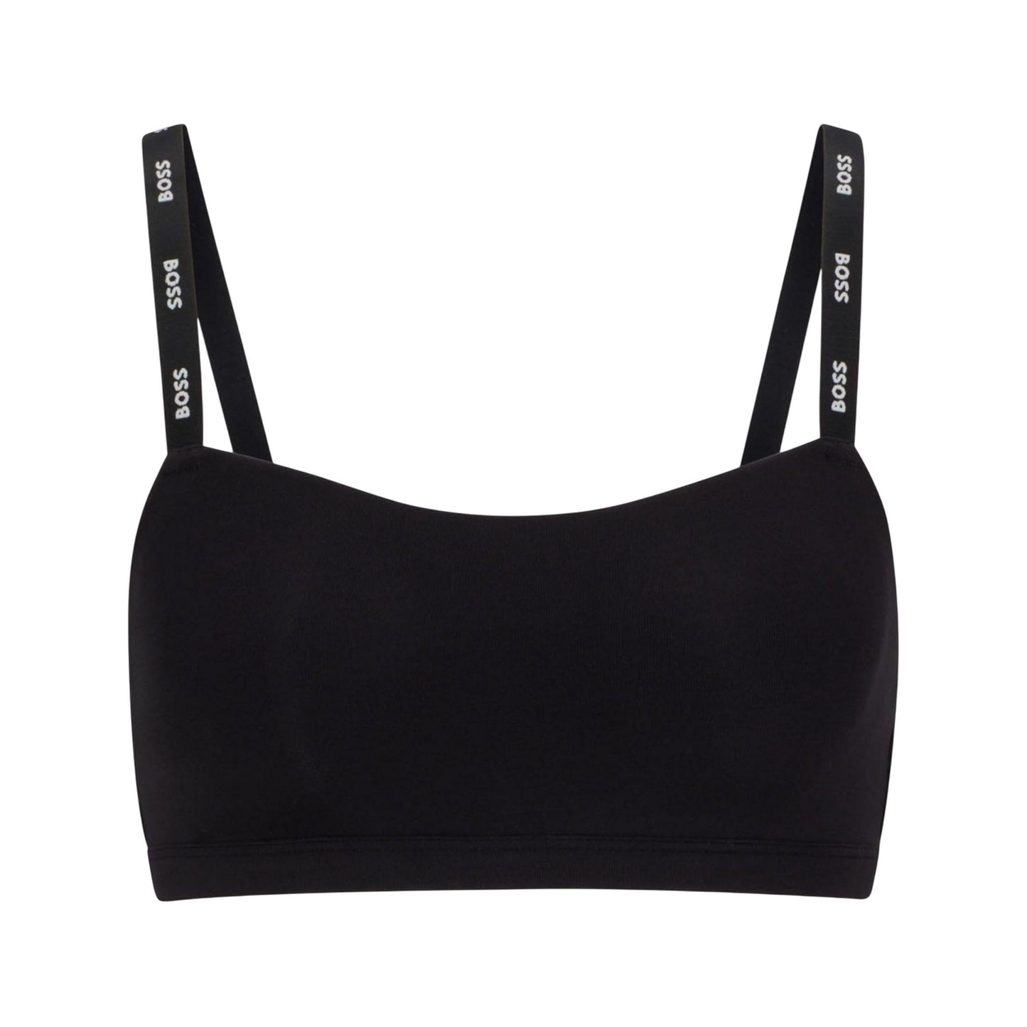 Black - Front - Boss Womens-Ladies Logo Bra