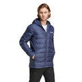 Navy - Pack Shot - Adidas Unisex Adult Terrex Lightweight Hooded Jacket