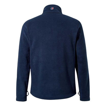 Dark Blue - Back - Berghaus Mens InterActive Fleece Jacket