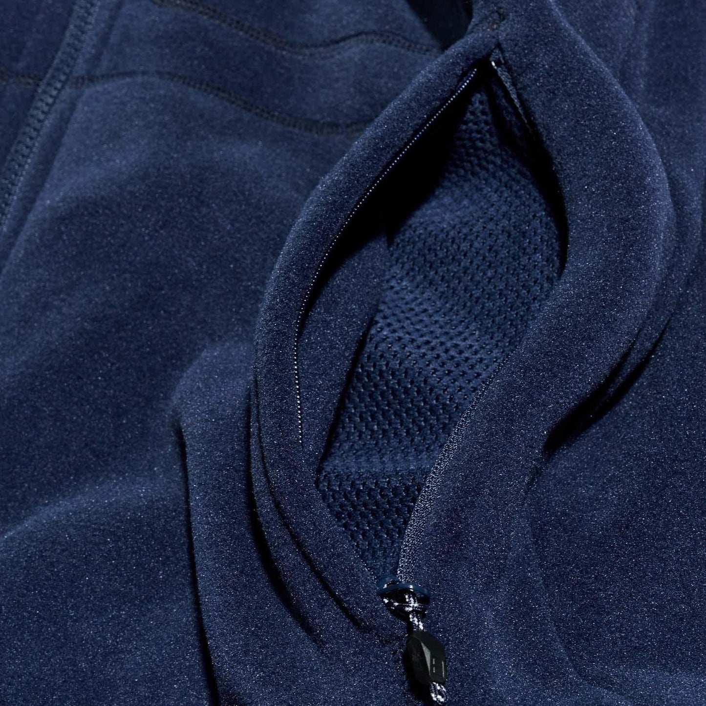 Dark Blue - Close up - Berghaus Mens InterActive Fleece Jacket