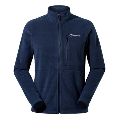 Dark Blue - Front - Berghaus Mens InterActive Fleece Jacket