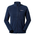 Dark Blue - Front - Berghaus Mens InterActive Fleece Jacket