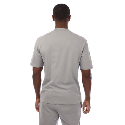 Grey - Back - Hugo Mens Nieros T-Shirt