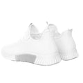 White - Back - Crosshatch Mens Rideout Trainers