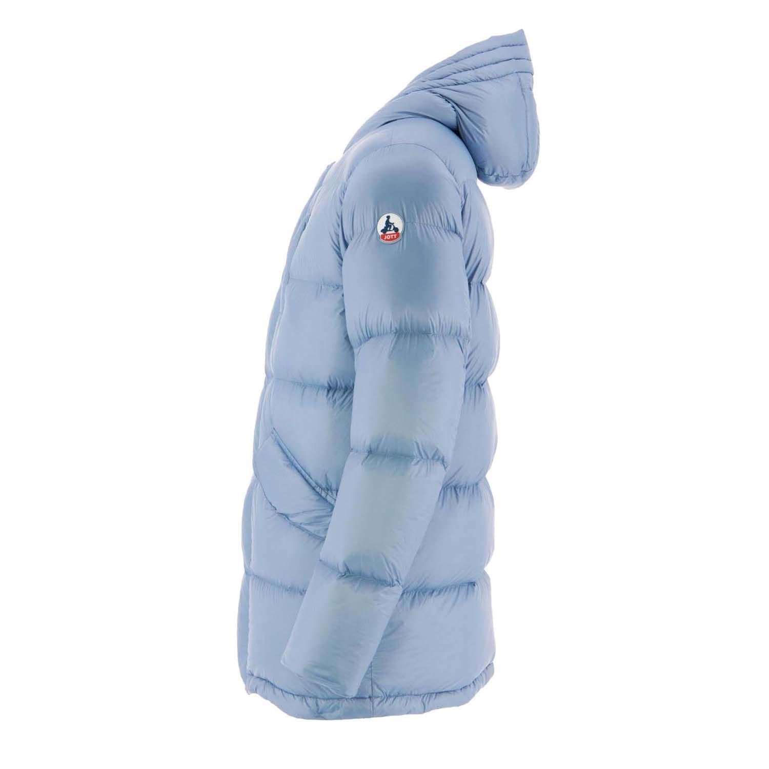 Blue - Side - Jott Mens Dakhla Thermal Down Jacket