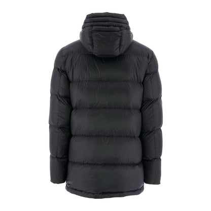 Black - Back - Jott Mens Dakhla Thermal Down Jacket
