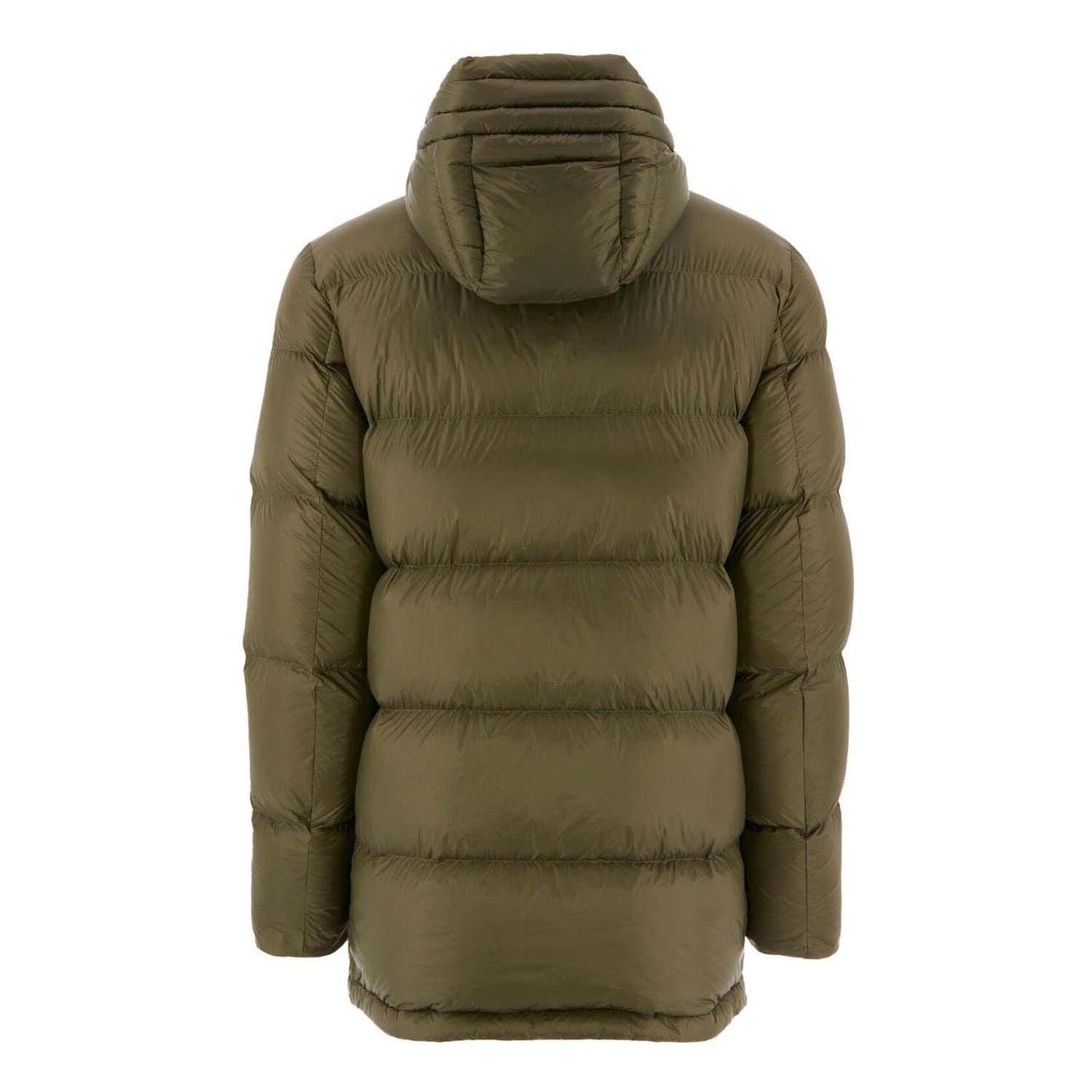 Green - Back - Jott Mens Dakhla Thermal Down Jacket