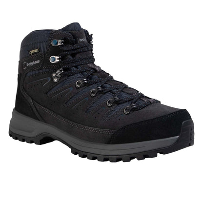 Grey - Front - Berghaus Mens Explorer Tech GORE-TEX Hiking Boots