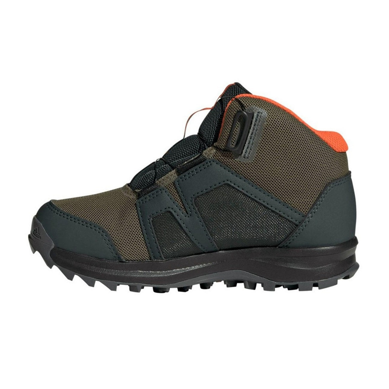 Green - Lifestyle - Adidas Childrens-Kids Terrex Boa Rain Rdy Hiking Shoes