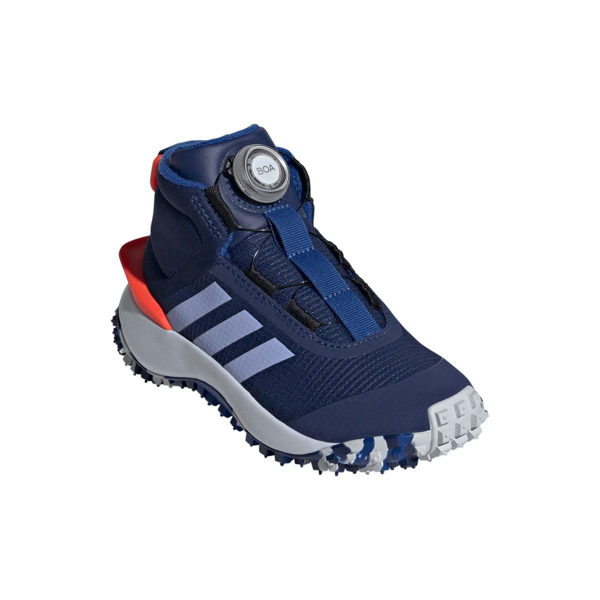 Dark Blue - Front - Adidas Childrens-Kids Fortatrail Trainers
