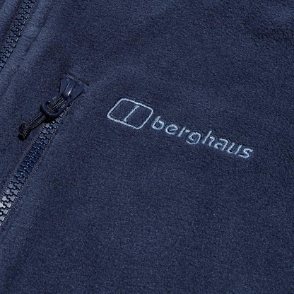 Dark Blue - Side - Berghaus Mens Prism Polartech Half Zip Fleece Top