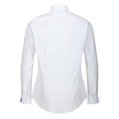 White - Back - Luke 1977 Mens 36 Shots Long-Sleeved Snooker Shirt