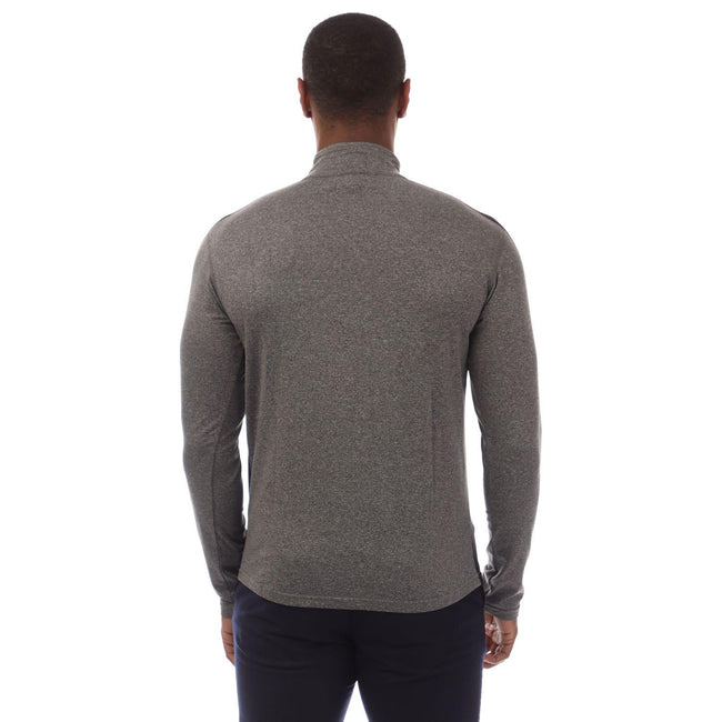 Grey - Back - Icepeak Mens Fleminton Base Layer Top