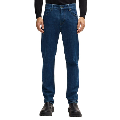 Blue - Lifestyle - Boss Mens H-Re.Maine Regular Jeans