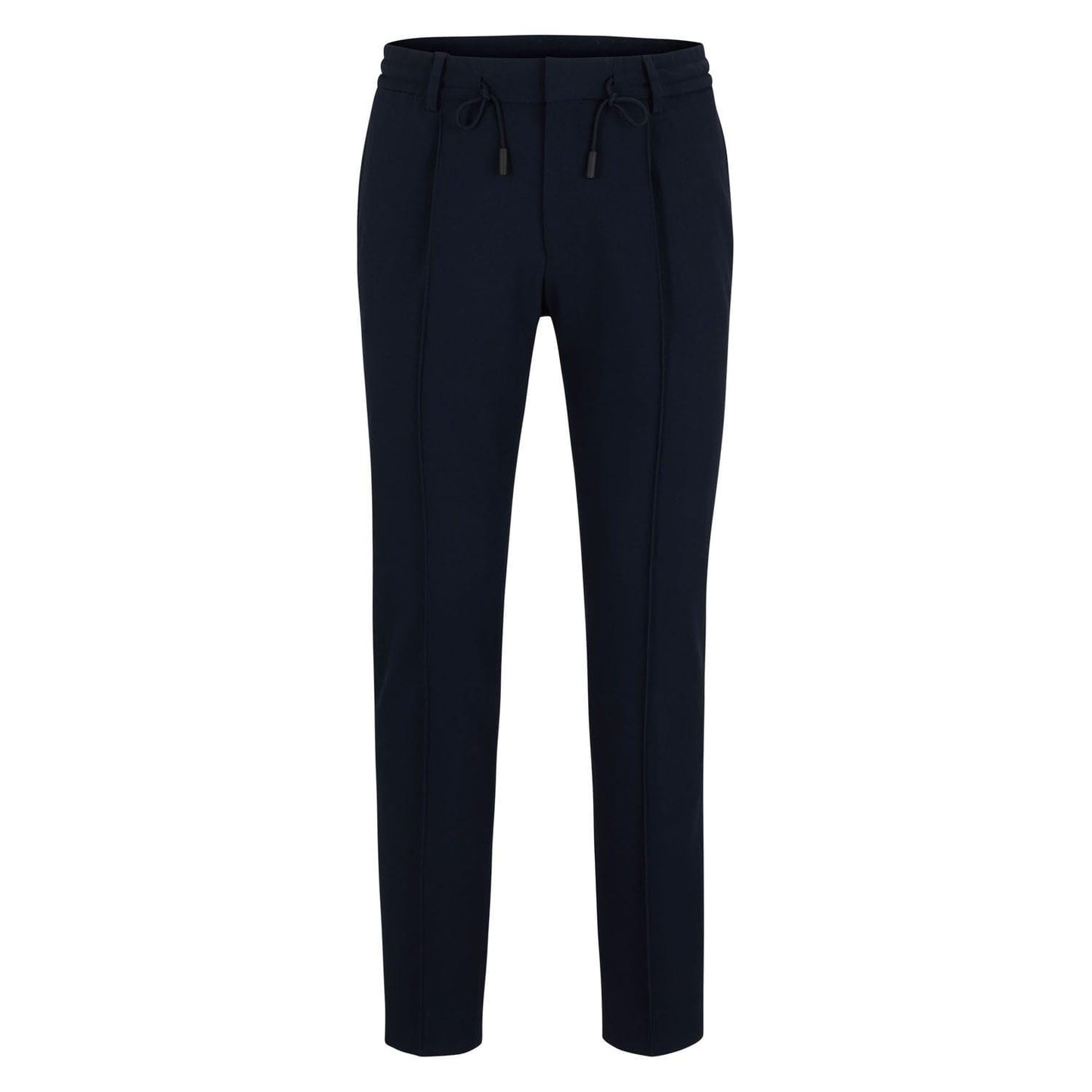 Dark Blue - Front - Boss Mens L Gee Slim Trousers