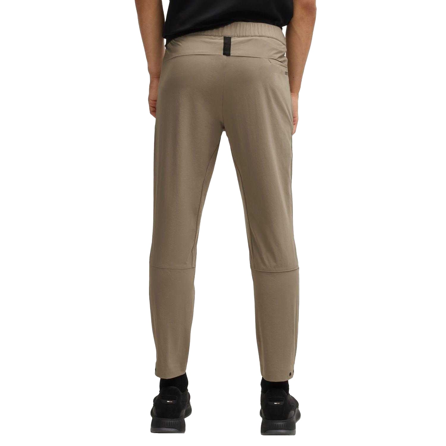Green - Back - Boss Mens T Basin Tapered Trousers
