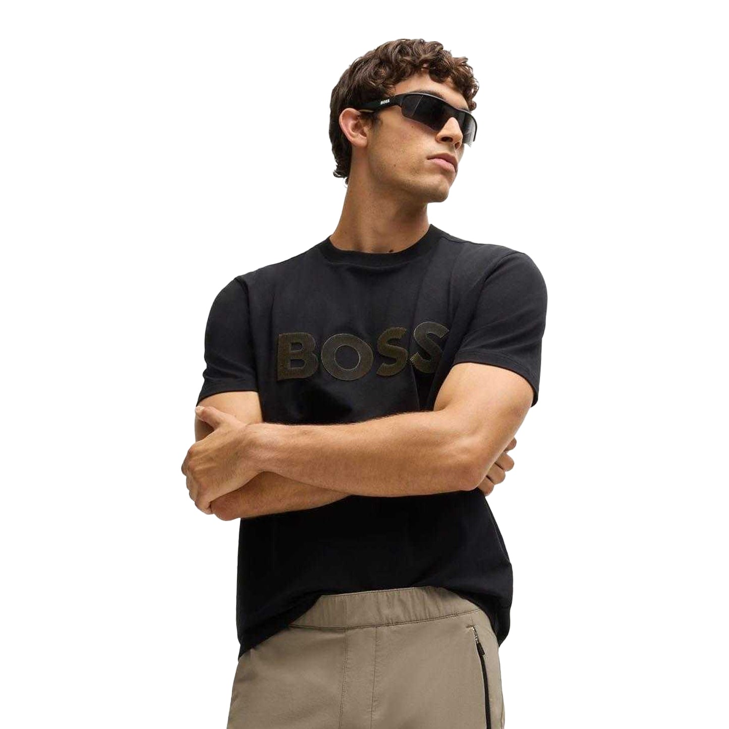 Green - Lifestyle - Boss Mens T Basin Tapered Trousers