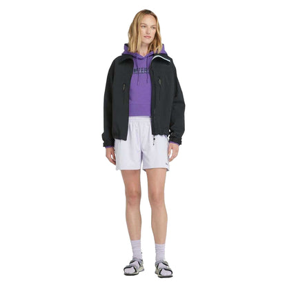 Black - Close up - Timberland Womens-Ladies Mobi Flex Tech Waterproof Jacket