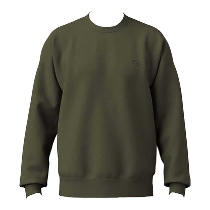 Green - Front - Diesel Mens S-Rob-Megoval-D Sweatshirt