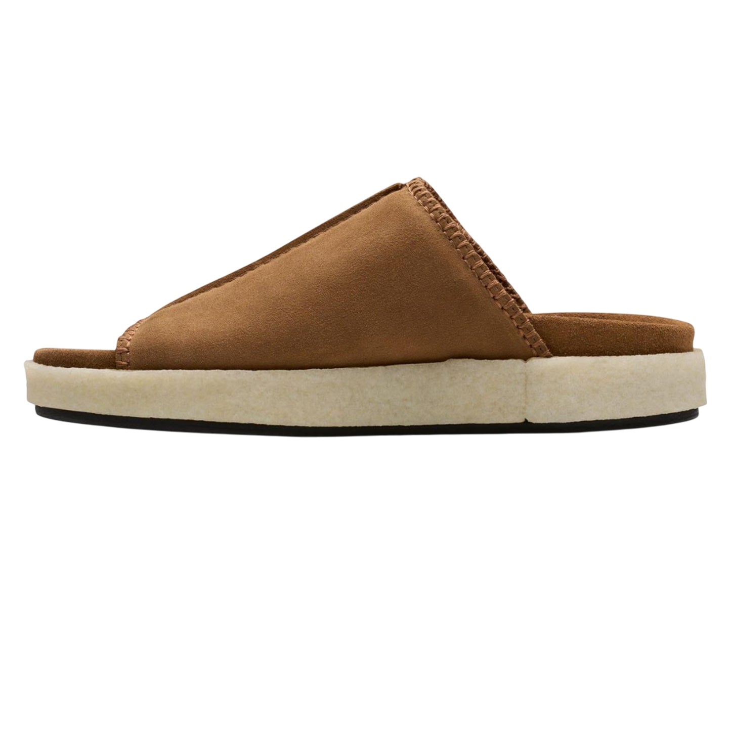 Brown - Lifestyle - Clarks Originals Mens Overleigh Suede Sliders