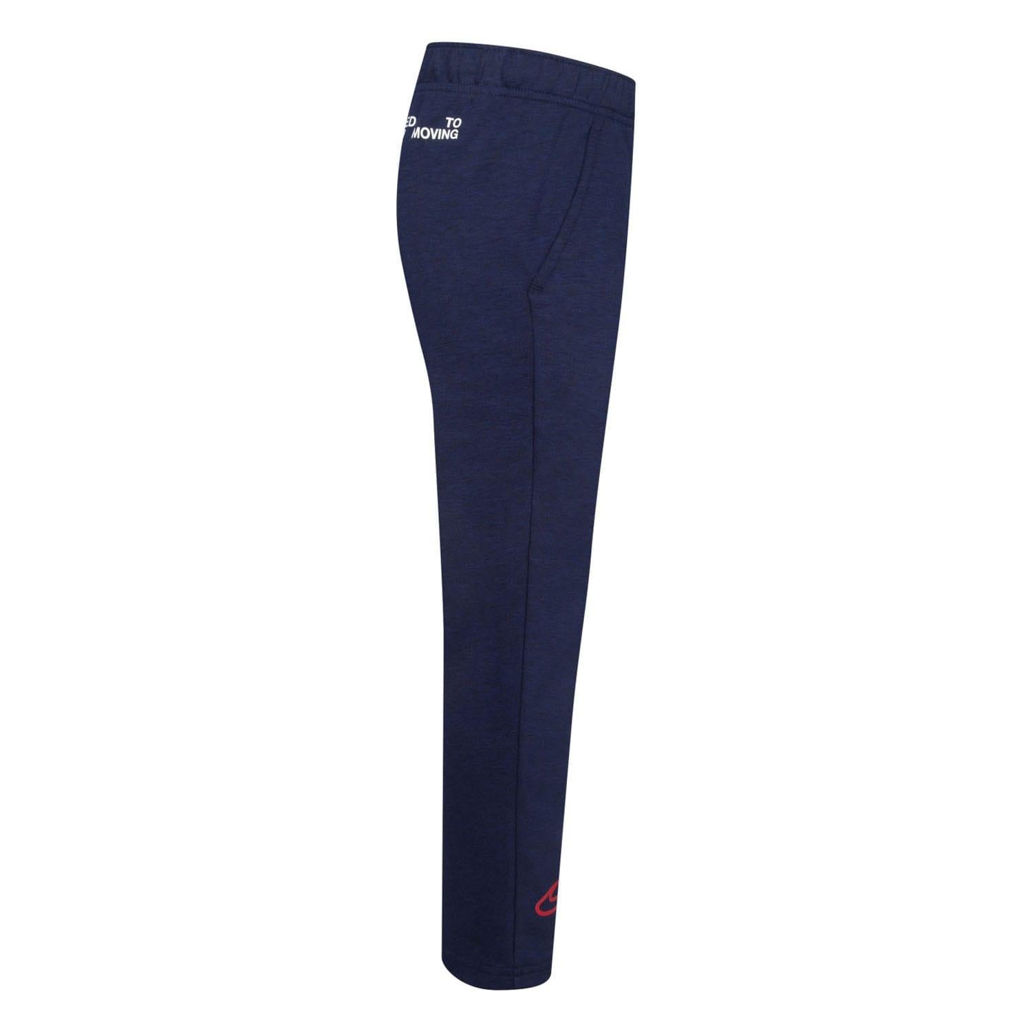 Navy - Side - Nike Childrens-Kids Dri-FIT Jogging Bottoms