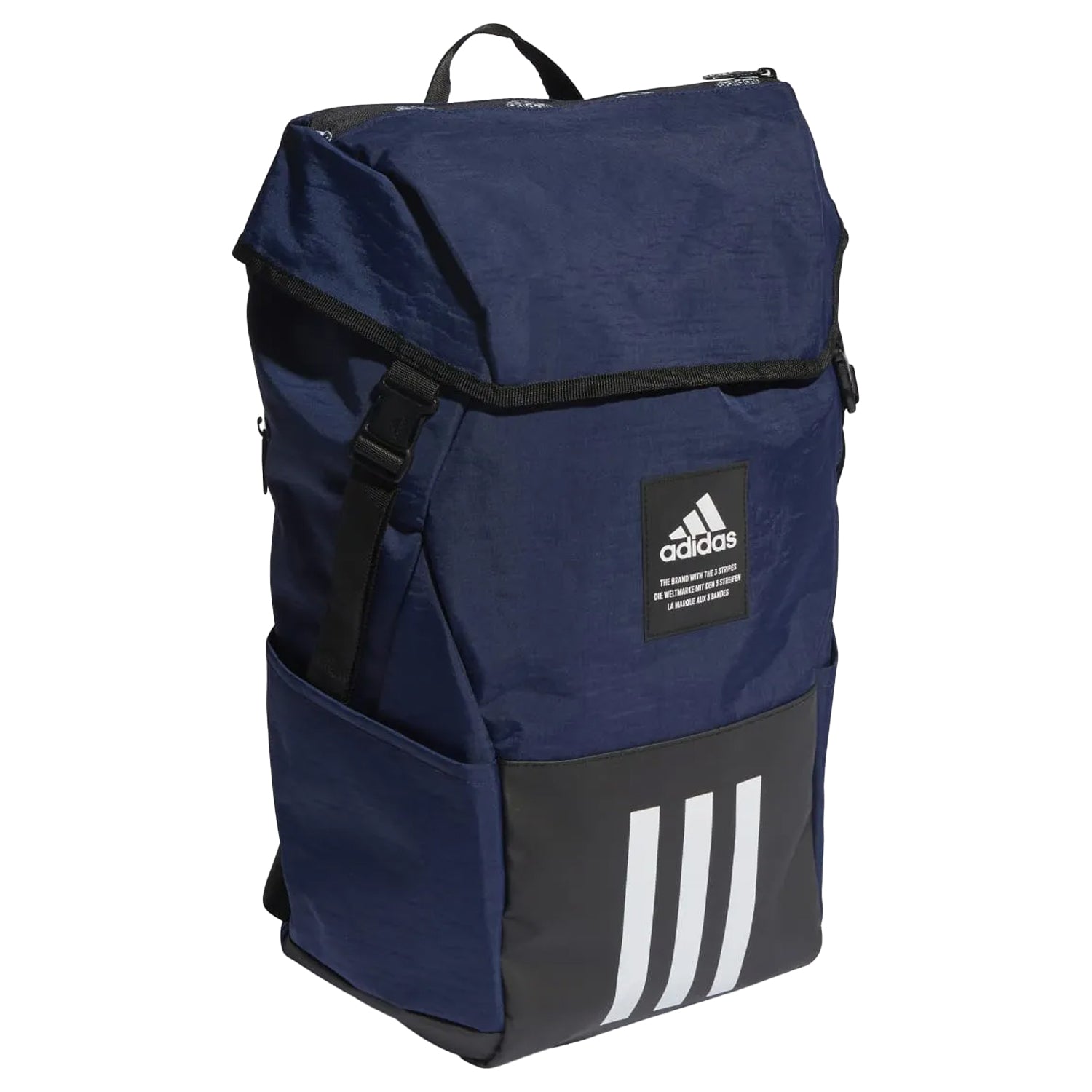 Dark Blue - Side - Adidas 4ATHLTS Camper Backpack