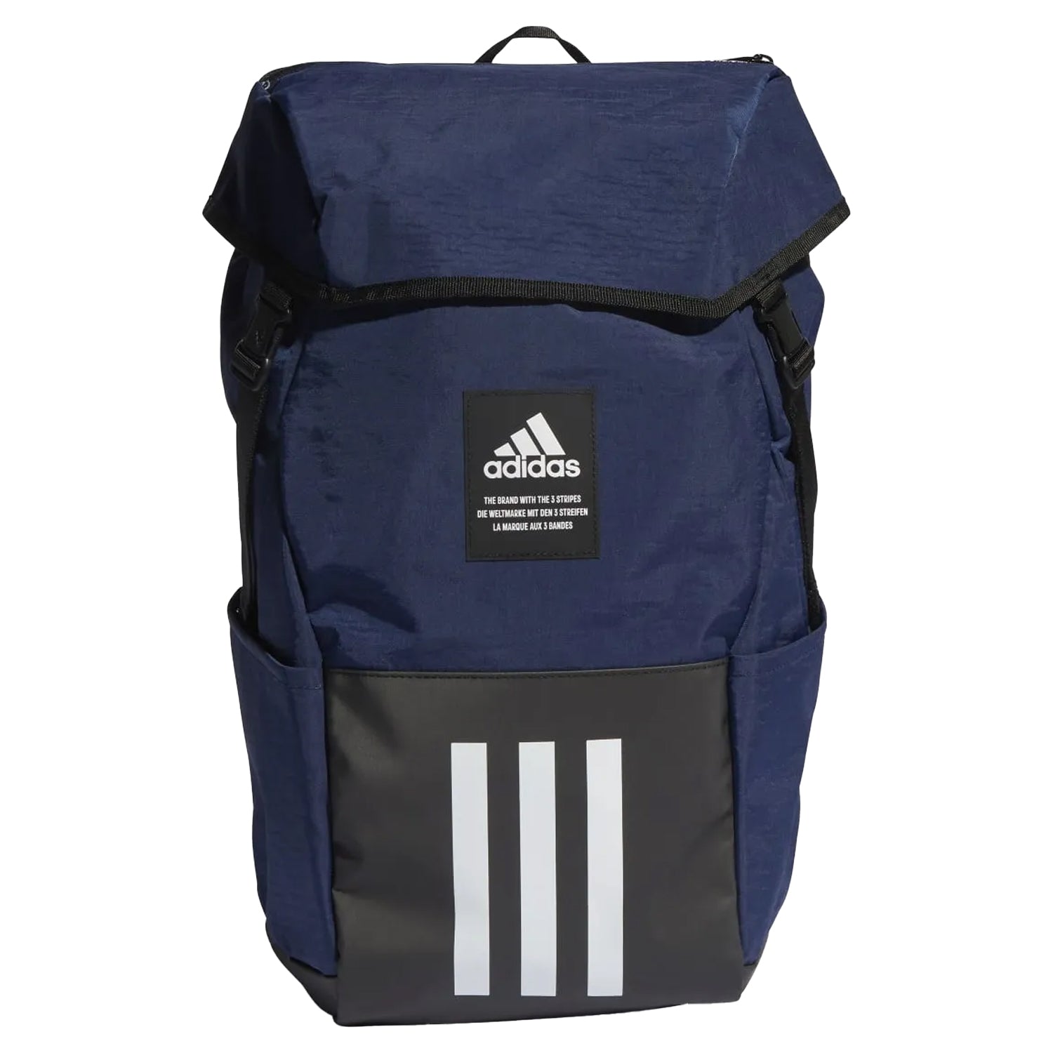 Dark Blue - Front - Adidas 4ATHLTS Camper Backpack