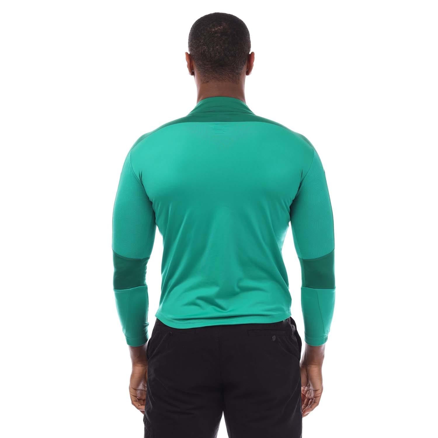 Green - Back - Puma Childrens-Kids Final Training Jacket