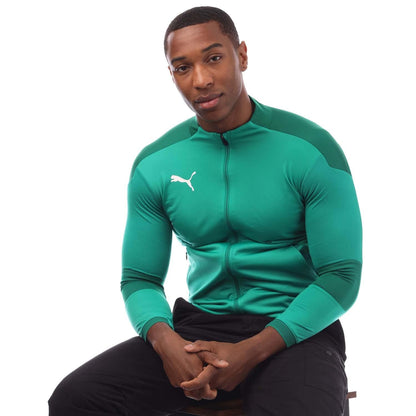 Green - Lifestyle - Puma Childrens-Kids Final Training Jacket