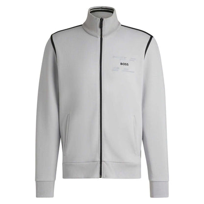 Grey - Front - Boss Mens Skaz Taped Jacket