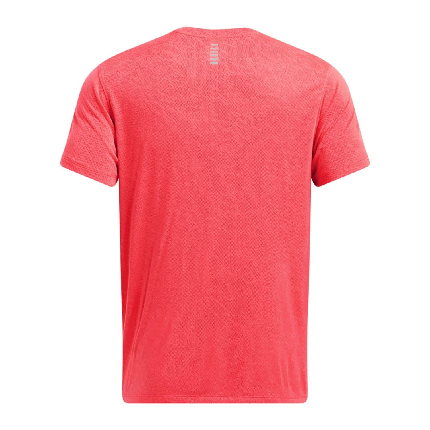 Red - Back - Under Armour Mens Launch Camo T-Shirt