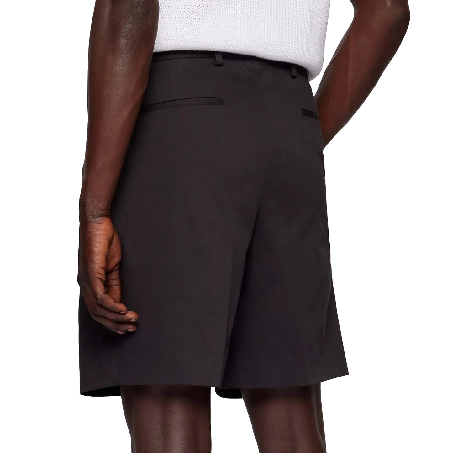 Black - Back - Hugo Boss Mens Shorts (Pack of 2)