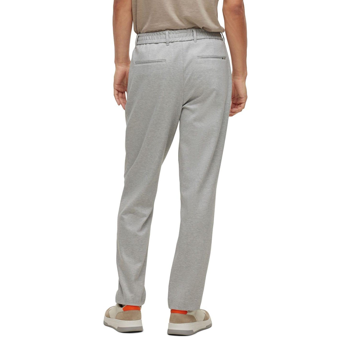 Silver - Back - Boss Mens C-Perin-J-RDS-232 Trousers