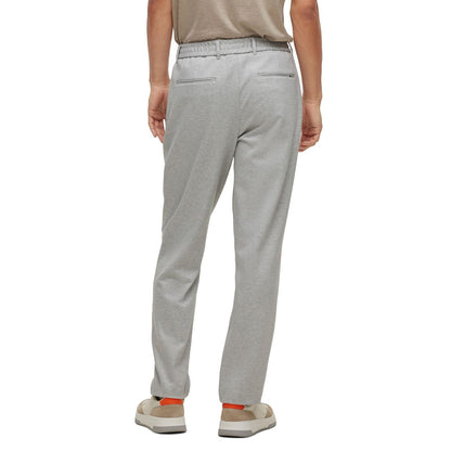 Silver - Back - Boss Mens C-Perin-J-RDS-232 Trousers