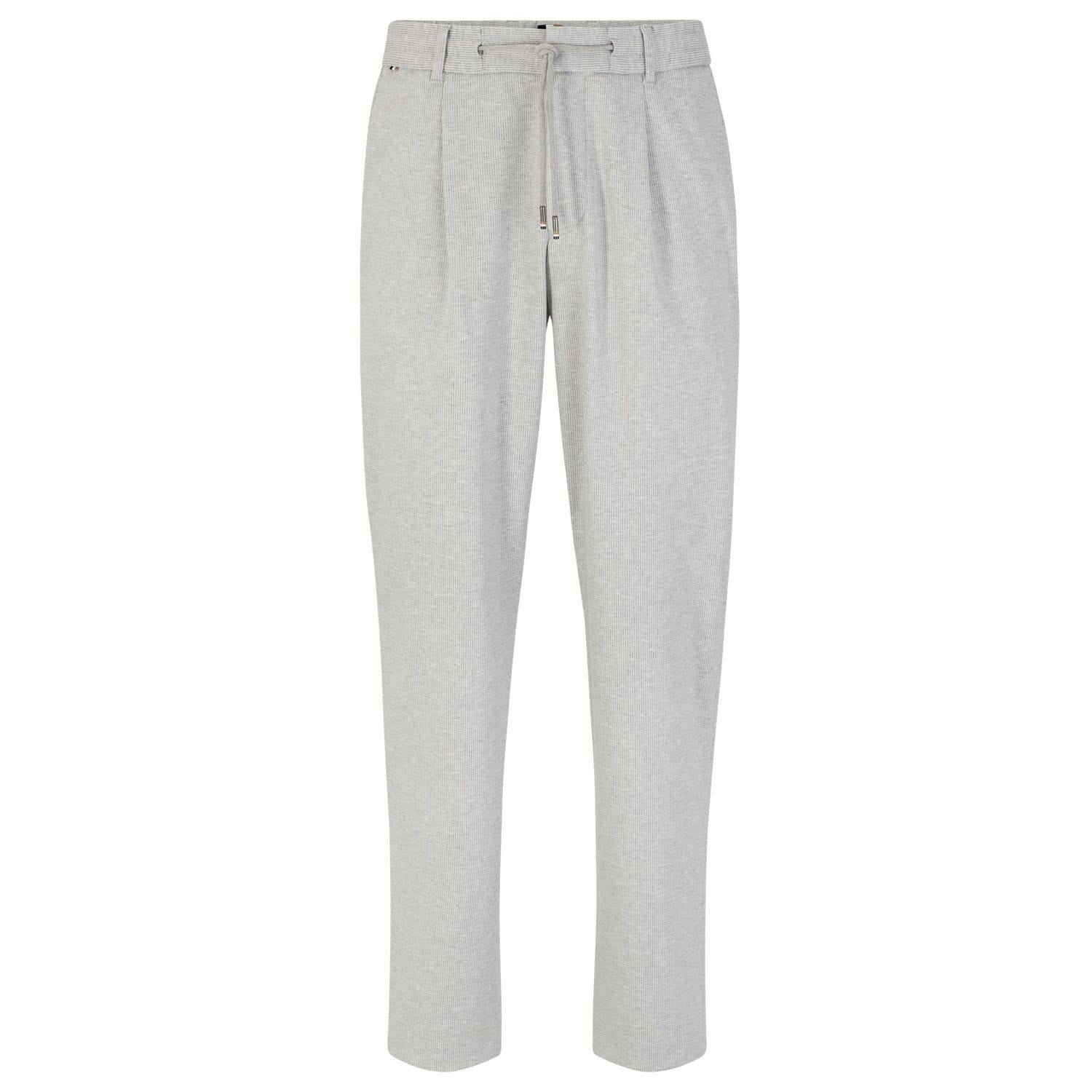Silver - Front - Boss Mens C-Perin-J-RDS-232 Trousers
