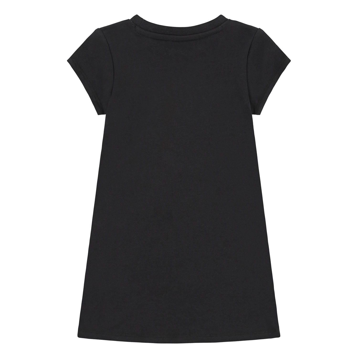 Black - Back - Nike Girls Club Dress