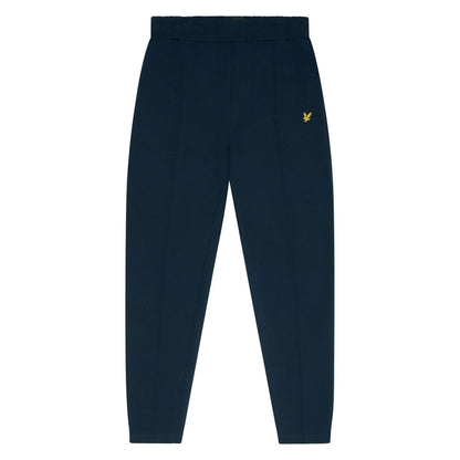 Navy - Front - Lyle & Scott Mens Interlock Pintuck Sweatpants