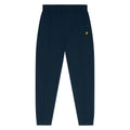 Navy - Front - Lyle & Scott Mens Interlock Pintuck Sweatpants