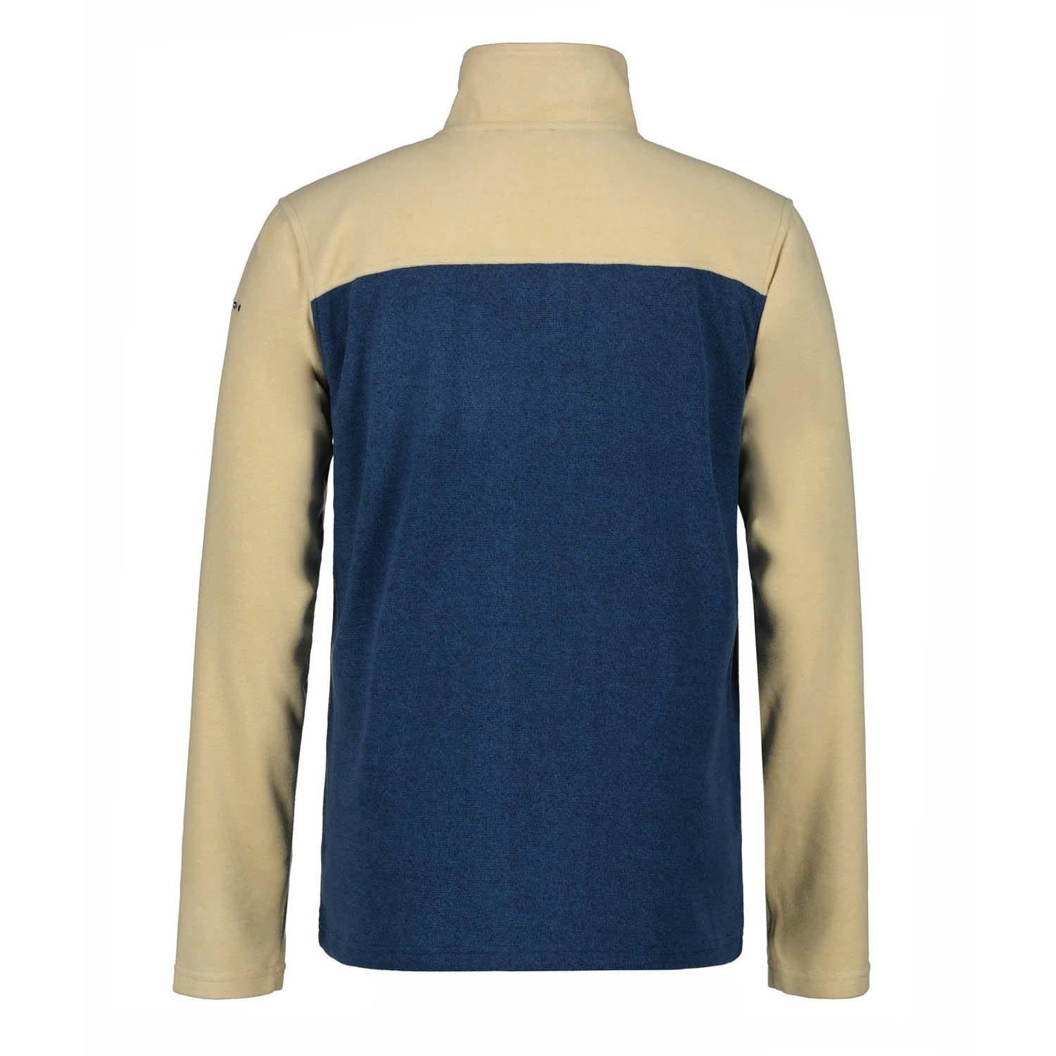 Blue - Back - Icepeak Mens Maxwell Colour Block Full Zip Fleece Jacket