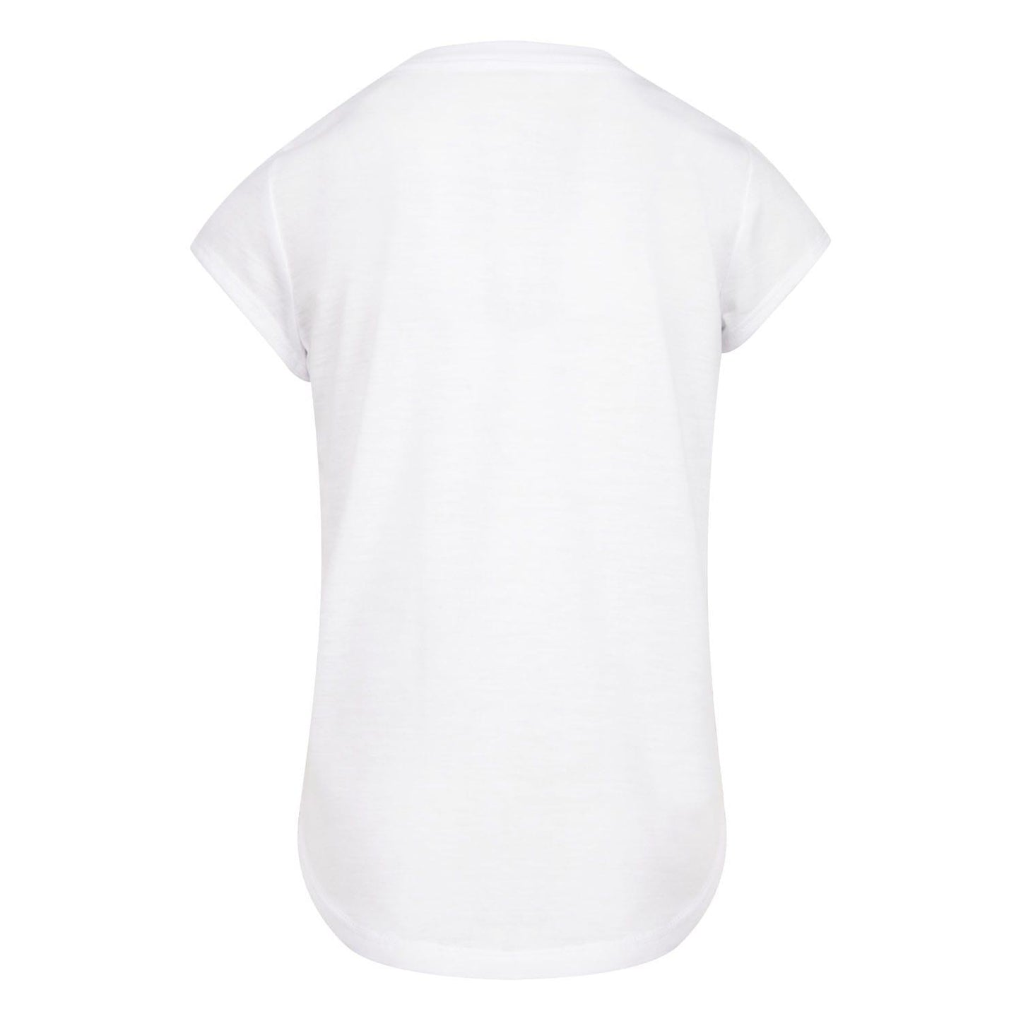 White - Back - Nike Girls Recycled Polyester T-Shirt