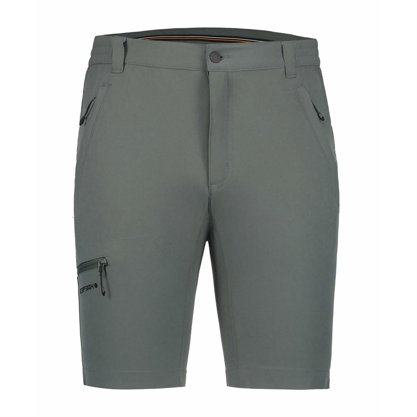 Green - Front - Icepeak Mens Berwyn Walking Shorts