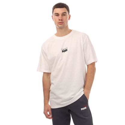 White - Front - Puma Mens AOF Making of a King T-Shirt