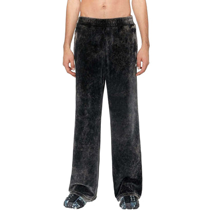 Black - Front - Diesel Mens P-Zampband Tracksuit Bottoms