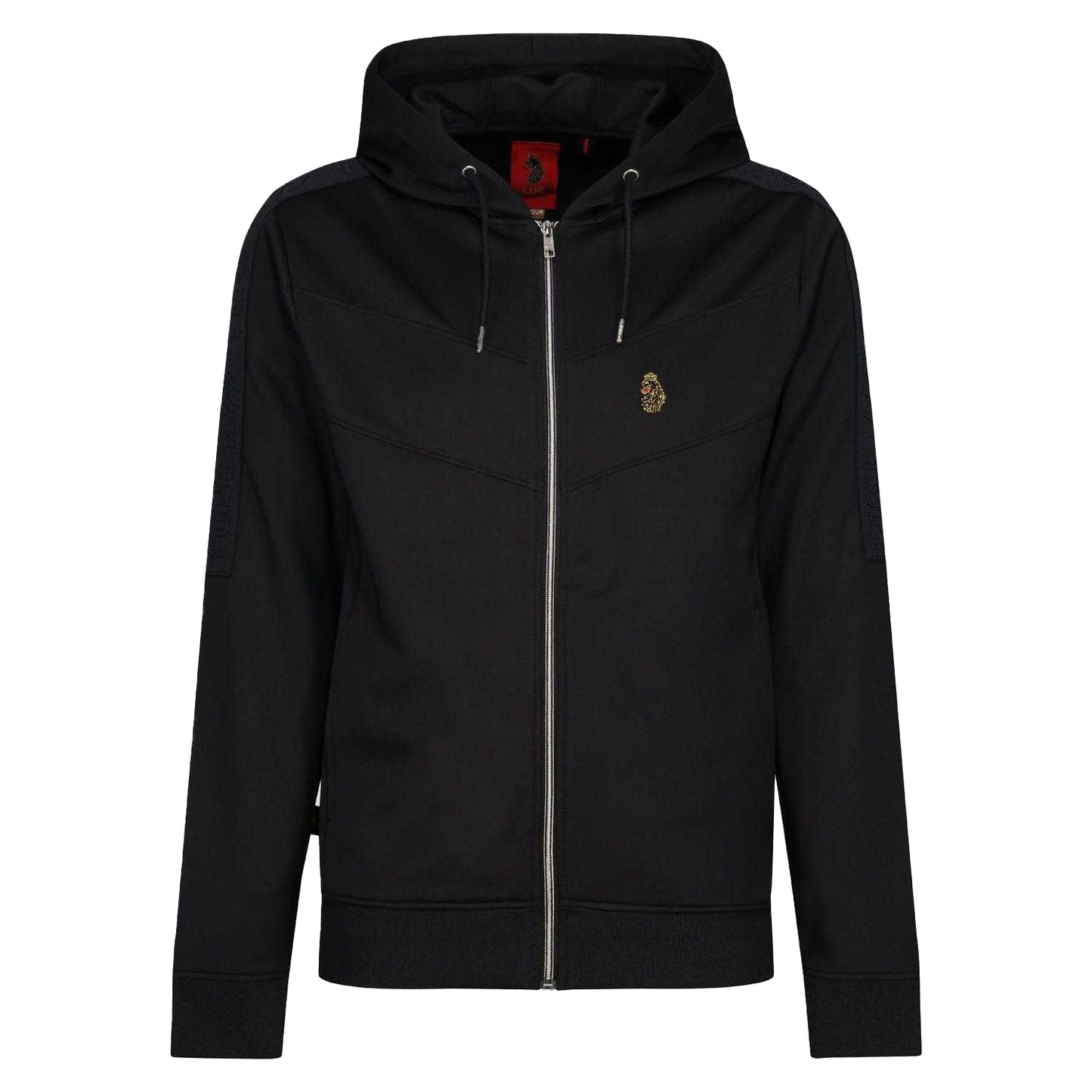 Black - Front - Luke 1977 Mens Casa Esteves Full Zip Hoodie